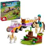 LEGO Friends Pferde- und Pony-Anh&auml;nger - Pferdespielzeug f&uuml;r M&auml;dchen und...