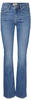 Vero Moda Damen VMFLASH MR Flared Jeans LI347 GA NOOS Hose, Medium Blue Denim,...