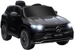 HOMCOM Kinder Elektroauto Mercedes-Benz EQA 12V Elektro Kinderauto mit 2,4GHz
