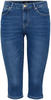 VERO MODA Damen Capri 3/4 Denim Jeans Shorts Kurze Stretch Bermuda Hose...