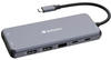 Verbatim USB C Hub 14-in-1, Multiport Adapter USB-C auf HDMI, VGA, RJ45, USBA-A...