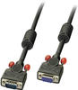 LINDY 36393 VGA Kabel M/F, schwarz 2m