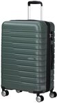 American Tourister Flashline - Spinner M, Koffer, 67 cm, 69/75 L, Gr&uuml;n (Dark...