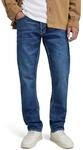 G-STAR RAW Herren Mosa Straight Jeans, Blau (Faded Atlantic Ocean...