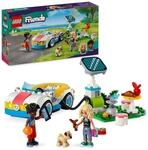 LEGO Friends E-Auto mit Ladestation, Elektroauto f&uuml;r Kinder, Auto-Spielzeug...