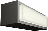 Philips Outdoor Ultra-Efficient Stratosphere Wandleuchte 3,8W, 2700K warmwei&szlig;es