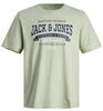 JACK & JONES Male Plus Size T-Shirt Logo