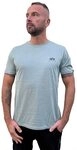 Alpha Industries Basic T Small Logo T-Shirt f&uuml;r Herren Dusty Green