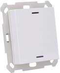 KNX Button Light 55, 1-Wege, RGBW, mit Temperatursensor, Reinwei&szlig; gl&auml;nzend,...