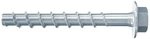fischer 546391 UltraCut, Galvanisch Verzinkt, 6x60 Sechskant mit angeformter...