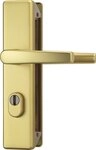 ABUS T&uuml;r-Schutzbeschlag KLZS714 F3 mit Zylinderschutz & beidseitigem Dr&uuml;cker eckig,