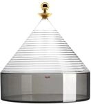 Kartell Trullo, Tischbehälter, Kristall-Rauch, &Oslash; 25 x H 27 cm