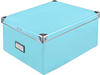 Idena 11009 - Aufbewahrungsbox aus festem Karton, Deckel mit verstärkten...