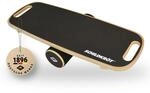 Schildkr&ouml;t WoodenBalance Board aus Echtholz, rutschfeste Oberfl&auml;che, inklusive