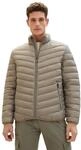 TOM TAILOR Herren Lightweight Steppjacke mit Stehkragen, 32097 - Smokey Olive Green,