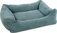 Rechteckiges Velutto-K&ouml;rbchen Blau &ndash; 100 x 80 cm, ideal f&uuml;r mittelgro&szlig;e bis