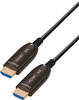 maxtrack aktives HDMI® Glasfaser Kabel C507-50ML - HDMI 2.1, 8K@60Hz, 4K@120Hz,