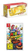 Nintendo Switch Lite, Standard, Gelb + Super Mario 3D World - Bowser's Fury