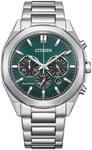 Citizen Eco-Drive Herrenuhr Edelstahl, Gr&uuml;n, 41 mm, CA4590-81X