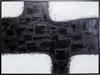 Kare Design Bild mit Rahmen Crossroads Schwarz/Weiß, Leinwand, Wanddekoration,