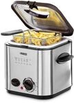 Princess 182611 Mini-Fritteuse mit Fondue &ndash; schnelle Erw&auml;rmung &ndash;...