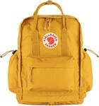 Fj&auml;llr&auml;ven Unisex K&aring;nken Outlong Rucksack, Ochre, One Size