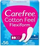 Carefree Slipeinlagen Cotton Feel Flexiform mit Frischeduft, 56 Stk | 100...