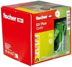 fischer Spreizd&uuml;bel SX Plus Green 12 x 60, Schachtel mit 20 nachhaltigen...