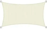 SONNENSEGEL SolVision HS9 200/400 cm rechteckig Creme HDPE