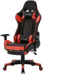 GAMINGSTUHL Kunstleder Schwarz-Rot
