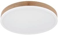 LED-Deckenleuchte Doro Dunkelbraun/Wei&szlig; max. 24 Watt Deckenlampe