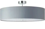 Deckenleuchte Andria in Hellgrau max. 60 Watt Deckenlampe