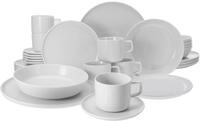 Kombiservice Chef Collection Wei&szlig;, 30-teilig