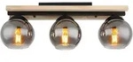 Deckenleuchte Conni Naturfarben/Schwarz max.25Watt Deckenlampe