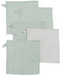 WASCHLAPPEN 5er-Set gr&uuml;n
