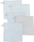 WASCHLAPPEN 5er-Set blau
