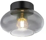 Deckenleuchte Shaun in Schwarz max. 40 Watt Deckenlampe