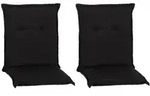 Niedriglehner Auflage Trabzon 2er-Set ca.98x46x8cm Anthrazit