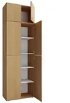 Schuhschrank Lona XXL ca.70x223x39cm Buchefarben