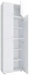 Schuhschrank Lona XXL ca.70x223x39cm Wei&szlig;