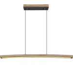 LED-H&auml;ngeleuchte Doro Dunkelbraun max. 18 Watt