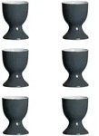 EIERBECHER Doppio Anthrazit &oslash; 5 cm 6er Set