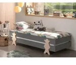 Stapelbett Modulo Grau