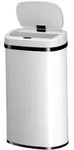 M&Uuml;LLEIMER viereckig 60L wei&szlig; mit Sensor
