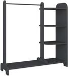 Garderobe LEMPU Anthrazit ca. 106x110x35 cm