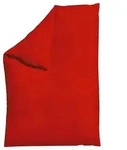 Bettdeckenbezug Woven Satin Dunkelrot ca. 135-140x200cm