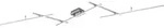 LED-Deckenleuchte Arvin Wei&szlig;/Nickelfarben max. 22 Watt Deckenlampe