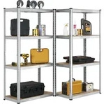 LAGERREGAL Easy verzinkt 160x80x40 cm (2er-Set)