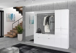 Mehrzweckschrank Projekt X ca. 65x193 cm Wei&szlig;