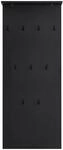 Garderobenpanel Janne ca.50x120,6x19,9cm Schwarz